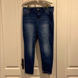 High rise short jeggings